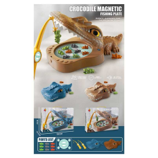 Риболовля 7735 B (24)  2 кольори, мелодії, 9 фігурок тварин, 2 вудки, магнітна платформа, в коробці