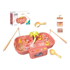 Риболовля 889-260 (36) із гачками, циркулює водичку, 6 мелодій, 3 рибки, 3 каченяти, 2 вудочки, наліпки, 2 черпачки, в коробці