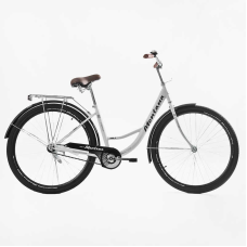 Велосипед міський Corso «Montana» 28`` MT-28910 (1) одношвидкісний, сталева рама 20``, багажник