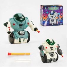 Робот “Захисник“ 30955 (72) “TK Group”, ОЗВУЧ. УКРАЇНСЬКОЮ МОВОЮ, LED підсвічування, пісні, демонстрація, парогенератор, стріляє присосками, в коробці 