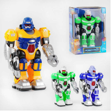 Робот “Роботрон“ 16785 (36) “TK Group“, ОЗВУЧУВАННЯ УКРАЇНСЬКОЮ МОВОЮ, ходить, світло, звук, в коробці