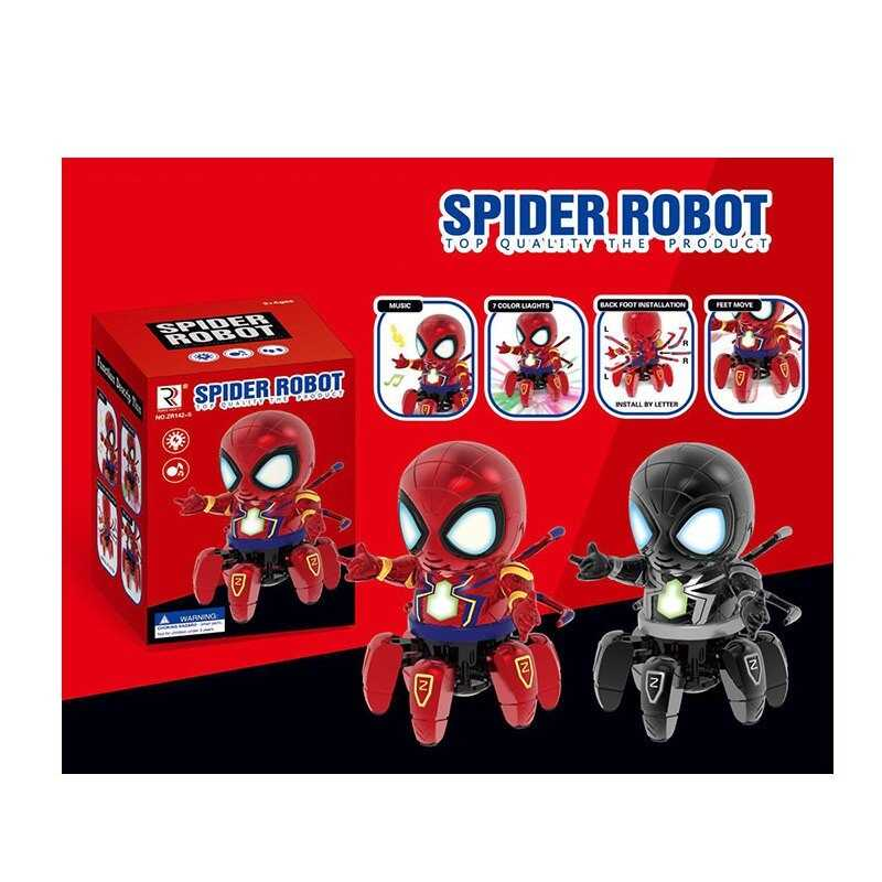 Робот ZR 142-5 (72/2) 2 кольори, мелодії, підсвічування, танцює, в коробці