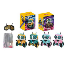 Робот на радіокеруванні K 102 (24) акум. 3.7V, пульт 2.4Ghz, світло, запис/зміна голосу, АНГЛ. ОЗВУЧУВАННЯ, сенсор. датчик, 4 кольори, в коробці, ВИДАЄТЬСЯ ТІЛЬКИ МІКС ВИДІВ