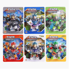 Робот-конструктор F 1707-8 A (144/2) 6 видів, на листі, ВИДАЄТЬСЯ ТІЛЬКИ МІКС ВИДІВ