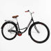 Велосипед міський Corso «Montana» 28`` MT-28011 (1) ЧОРНИЙ, одношвидкісний, сталева рама 20``, багажник