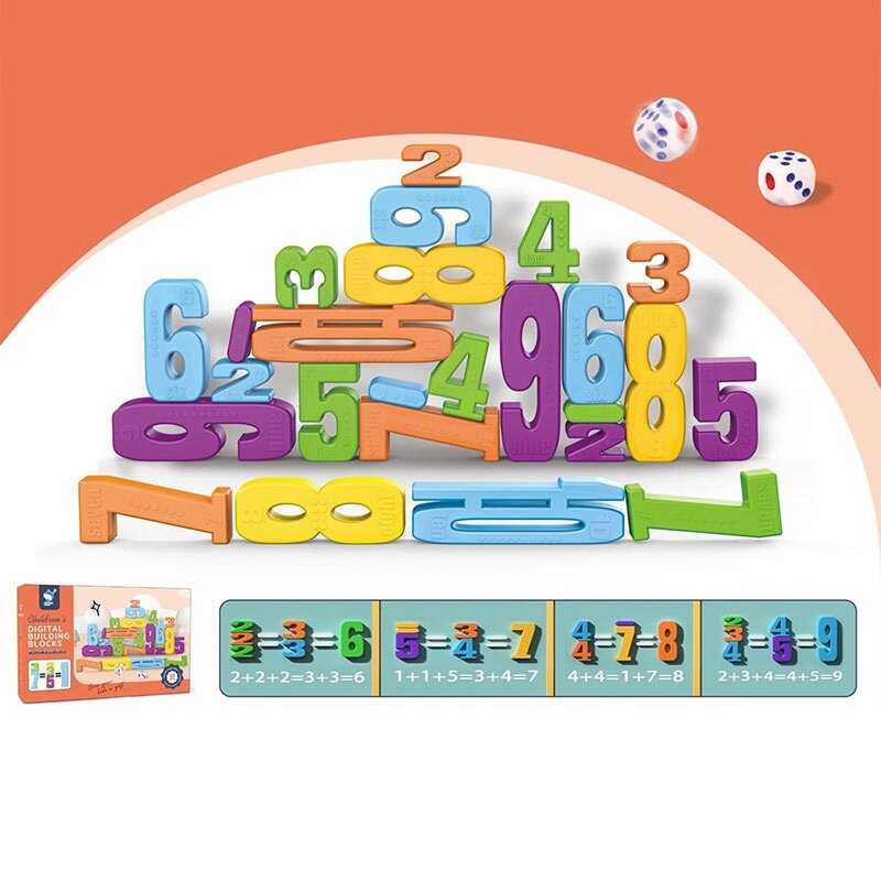 Розвивальна гра “Математика“ E 006-1 (96) 30 елементів, в коробці