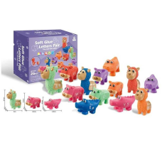 Розвиваюча гра 1254 (24)  “Тваринки“, сортер, 26 елементів, гумові фігурки тварин, в коробці