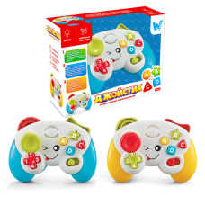 Розвиваючий джойстик 63566 (72/2) “WToys“, 2 кольори, ОЗВУЧУВАННЯ УКРАЇНСЬКОЮ МОВОЮ, 8 пісень, 4 казки, мелодії, цифри, геометричні форми, підсвічування, в коробці