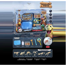 Розкопки MLGB 04-7 (42) інструменти, гіпсовий брикет, збільшувальне скло, в коробці