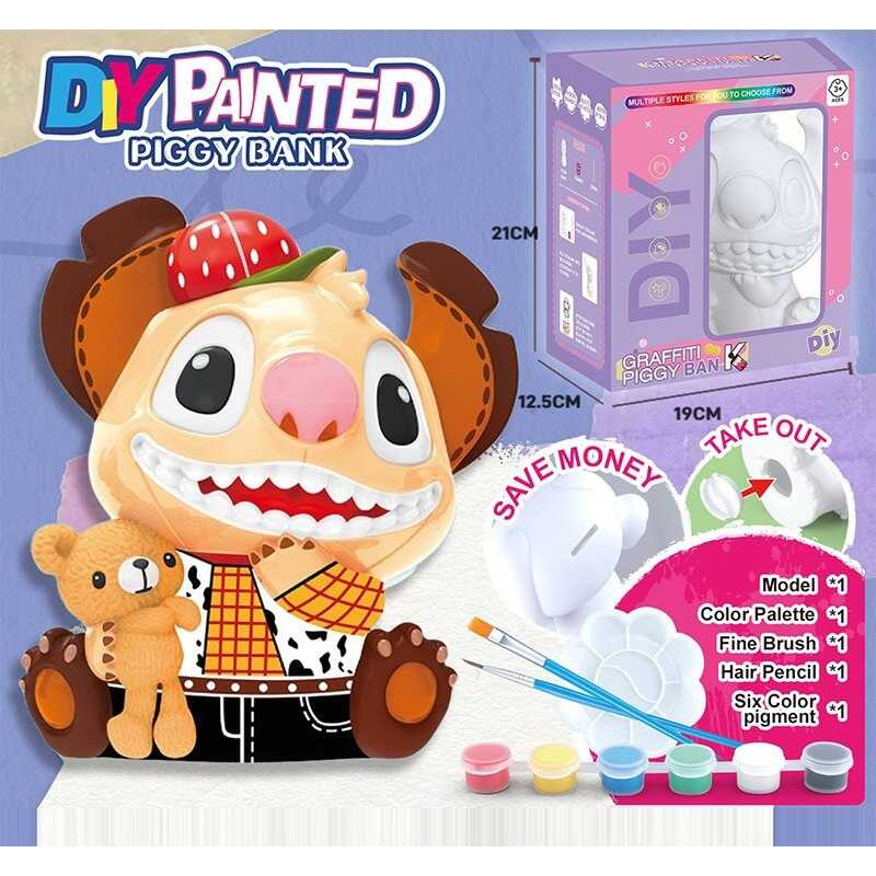 Розмальовка FD 888-20 (48) герой, фарби, пензлик, палітра, в коробці