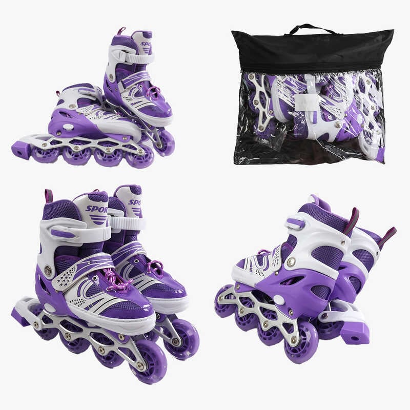 Ролики 16499-S /розмір 29-33/ колір – ФІОЛЕТОВИЙ Ролики 16499-S /розмір 29-33/ колір – ФІОЛЕТОВИЙ