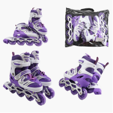 Ролики 52344-М /розмір 34-38/ колір – ФІОЛЕТОВИЙ  