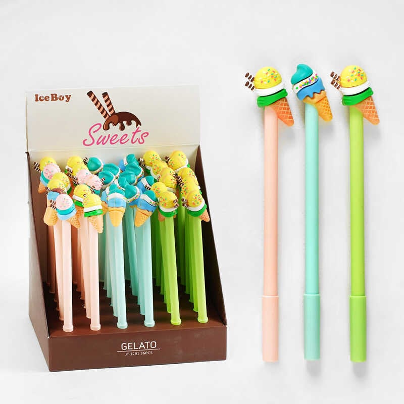 Ручка C 60774 (40) ЦІНА ЗА 36 ШТУК В БЛОЦІ, гелева, синя паста Ручка C 60774 (40) ЦІНА ЗА 36 ШТУК В БЛОЦІ, гелева, синя паста