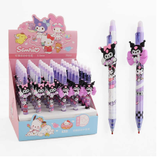 Ручка C 72645 (48) ЦІНА ЗА 36 ШТУК В БЛОЦІ, гелева, синя паста, стирається, в коробці