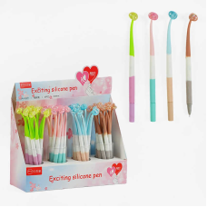 Ручка D 35225 (24) гелева, синя паста, в коробці, ЦІНА ЗА 48 ШТУК В БЛОЦІ