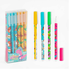 Ручка С 62088 (192) гелева, синя паста, стирається, у слюді, ЦІНА ЗА 12 ШТУК В УПАКОВЦІ