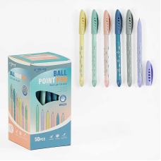 Ручка С 62102 (80) кулькова, синя паста, в коробці, ЦІНА ЗА 50 ШТУК В БЛОЦІ