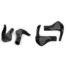 Ручки для керма сталеві с грипсами YF-2629 (50) ЦІНА ЗА КОМПЛЕКТ 2 ШТУКИ