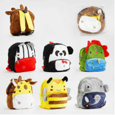 Рюкзак C 56866 (400) з вушками,  висота - 24,5 см, 2 відділення, регульовані ремінці, ручка-тримач, ВИДАЄТЬСЯ ТІЛЬКИ МІКС ВИДІВ, у пакеті