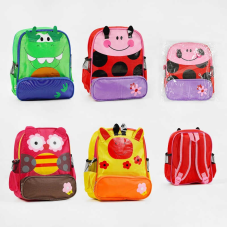 Рюкзак C 57501 (120) ВИДАЄТЬСЯ ТІЛЬКИ МІКС ВИДІВ, тваринка, 4 види, у пакеті
