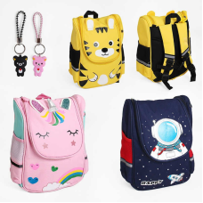 Рюкзак C 60614 (40) 3 види, з клапаном, ВИДАЄТЬСЯ ТІЛЬКИ МІКС ВИДІВ