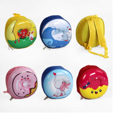 Рюкзак C 60616 (100) 5 видів, пластиковий корпус, ВИДАЄТЬСЯ ТІЛЬКИ МІКС ВИДІВ