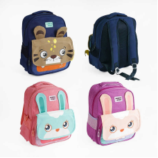 Рюкзак C 62563 (40) 3 види, ВИДАЄТЬСЯ ТІЛЬКИ МІКС ВИДІВ, висота 36 см, в пакеті