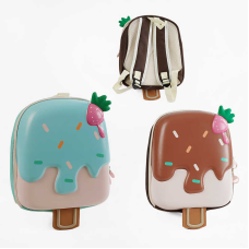 Рюкзак C 66839 (80) “Морозиво”, 2 кольори, висота — 33 см, ВИДАЄТЬСЯ ТІЛЬКИ МІКС ВИДІВ, у пакеті