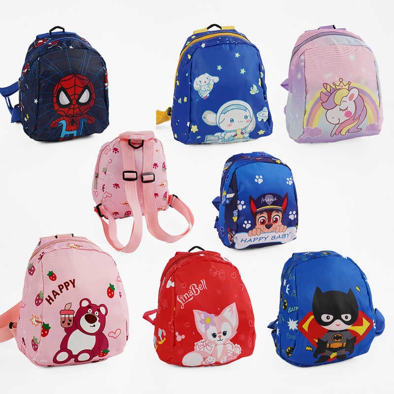 Рюкзак C 67128 (250) висота 20 см, ВИДАЄТЬСЯ ТІЛЬКИ МІКС ВИДІВ. в пакеті