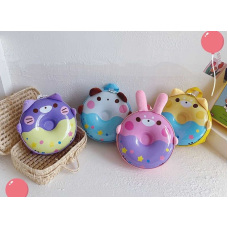 Рюкзак C 68007 (100) “Пончик”, одне відділення, 30х10х29 см, ВИДАЄТЬСЯ ТІЛЬКИ МІКС ВИДІВ