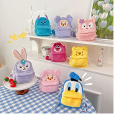 Рюкзак C 68108 (360) пухнастий рюкзак, у пакеті, ВИДАЄТЬСЯ МІКС ВИДІВ