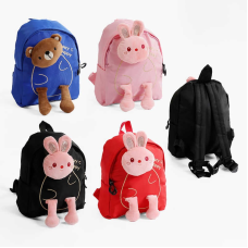 Рюкзак C 68146 (150) тваринка, одне відділення, 20х13х30 см, ВИДАЄТЬСЯ ТІЛЬКИ МІКС ВИДІВ 