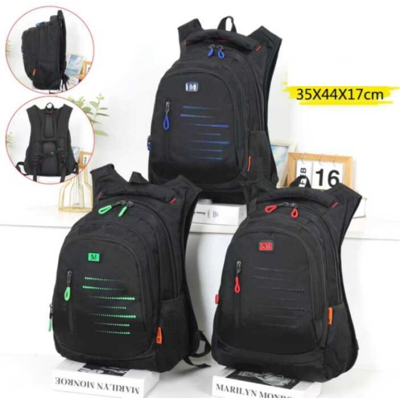 Рюкзак C 72797 (50) 3 види, 35х17х44 см, ортопедична спинка, 3 відділення, 2 бокові й 1 передня кишені, регульовані ремінці, в пакеті, ВИДАЄТЬСЯ МІКС 