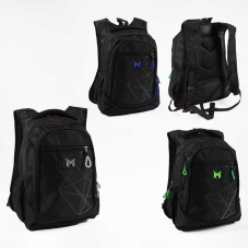 Рюкзак C 72799 (50) 3 види, розмір: 35х20х42 см, 3 відділення, 3 кишені, на блискавці, в пакеті, ВИДАЄТЬСЯ ТІЛЬКИ МІКС ВИДІВ