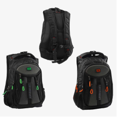 Рюкзак C 72800 (50) 2 види, розмір: 35х19х45 см, 2 відділення, 5 кишень, регульовані лямки, на блискавці, нагрудний ремінь, в пакеті