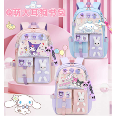 Рюкзак C 72823 (50) 3 види, розмір: 36х20х40 см, 2 відділення, 6 кишень, регульовані лямки, на блискавці, в пакеті, ВИДАЄТЬСЯ ТІЛЬКИ МІКС ВИДІВ