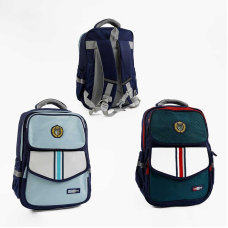 Рюкзак C 72827 (50) 2 кольори, розміри: 31х16х40 см, 1 відділення, 4 кишені, на блискавці, в пакеті