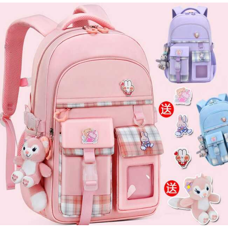 Рюкзак C 72832 (50) 3 види, розміри: 30х17х44 см, 1 відділення, 6 кишень, на блискавці, брелок, в пакеті, ВИДАЄТЬСЯ МІКС ВИДІВ