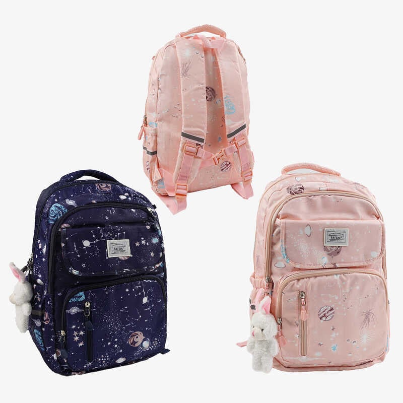 Рюкзак C 72846 (50) 2 кольори, розмір: 36х20х50 см, 3 відділення, 4 кишені, нагрудний ремінь, регульовані лямки, на блискавці, в пакеті