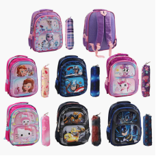 Рюкзак C 72862 (120) розмір: 28х12х37 см, 2 відділення, 2 кишені, на блискавці, пластикові вставки, пенал, в пакеті, ВИДАЄТЬСЯ МІКС ВИДІВ