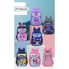 Рюкзак C 72865 (30) 6 видів, 2 відділення, 2 бокові й 2 передні кишені, регульовані ремінці, в пакеті, ВИДАЄТЬСЯ МІКС 