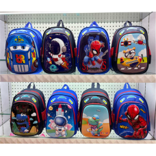 Рюкзак C 72869 (120) розмір: 24х10х30 см, 1 відділення, 3 кишені, на блискавці, пластикові вставки, в пакеті, ВИДАЄТЬСЯ МІКС