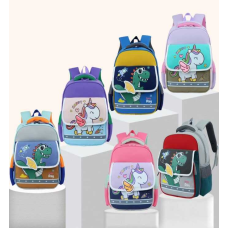 Рюкзак C 72906 (120) розмір: 30х18х35 см, 1 відділення, 3 кишені, регульовані лямки, на блискавці, в пакеті, ВИДАЄТЬСЯ ТІЛЬКИ МІКС