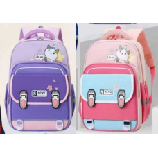 Рюкзак C 72909 (120) 2 види, розмір - 28х14х38.5 см, 2 відділення, розділювач, кишені, світловідбивні елементи, клапан, в пакеті 