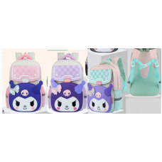 Рюкзак C 72910 (120) 3 види, розмір - 28х13х41 см, 2 відділення, розділювач, кишені, нагрудний ремінь, світловідбивні елементи, клапан, в пакеті, ВИДАЄТЬСЯ ТІЛЬКИ МІКС ВИДІВ