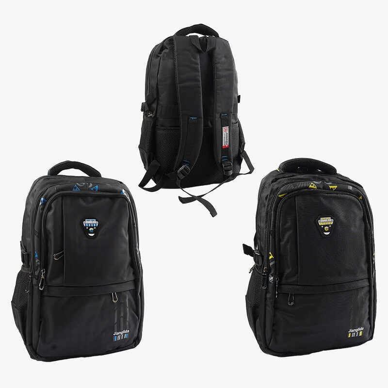 Рюкзак C 72918 (30) 2 види, розміри: 30х15х48 см, 3 відділення, 5 кишень, на блискавці, в пакеті