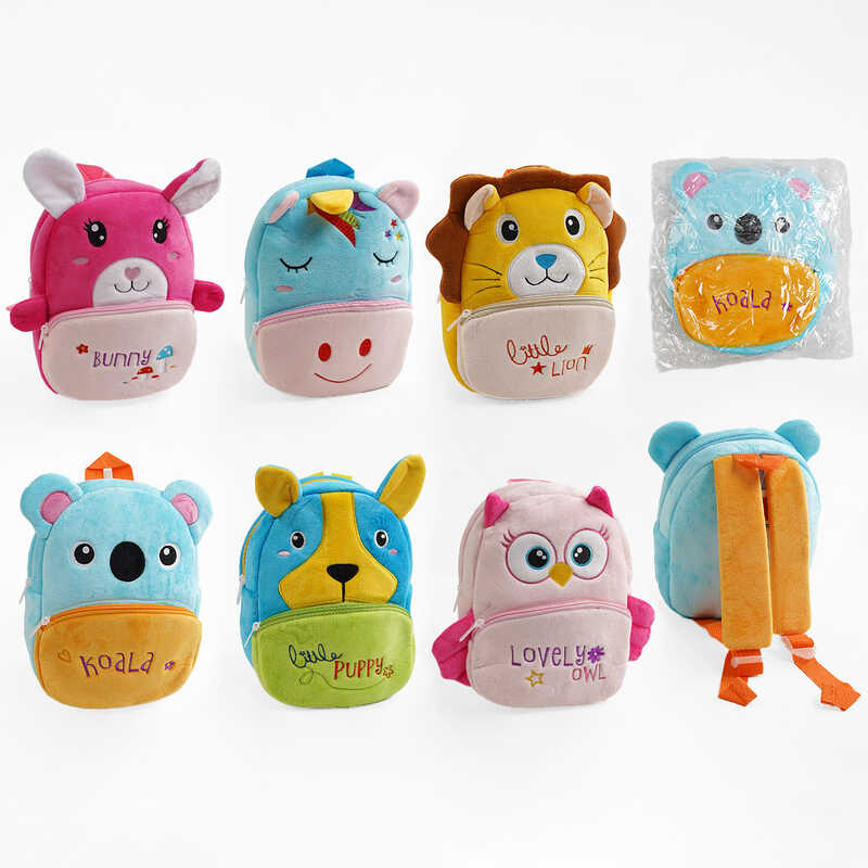 Рюкзак дитячий C 62694 (50) “Звірятко“, ВИДАЄТЬСЯ ТІЛЬКИ МІКС ВИДІВ