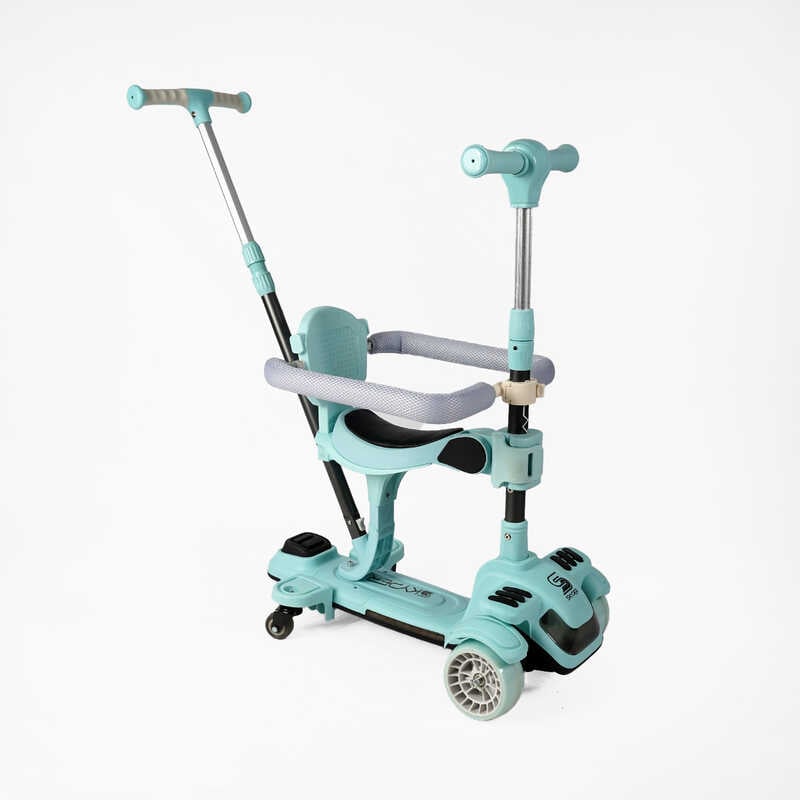 Самокат 5в1 “Skyper“ BT-12240 (4) колеса PU125х40мм зі світлом, укр озвучування та підсвічування платформи, з ДОП. КОЛЕСАМИ, захисний бампер, в коробці Самокат 5в1 “Skyper“ BT-12240 (4) колеса PU125х40мм зі світлом, укр озвучування та підсвічування платформи, з ДОП. КОЛЕСАМИ, захисний бампер, в коробці