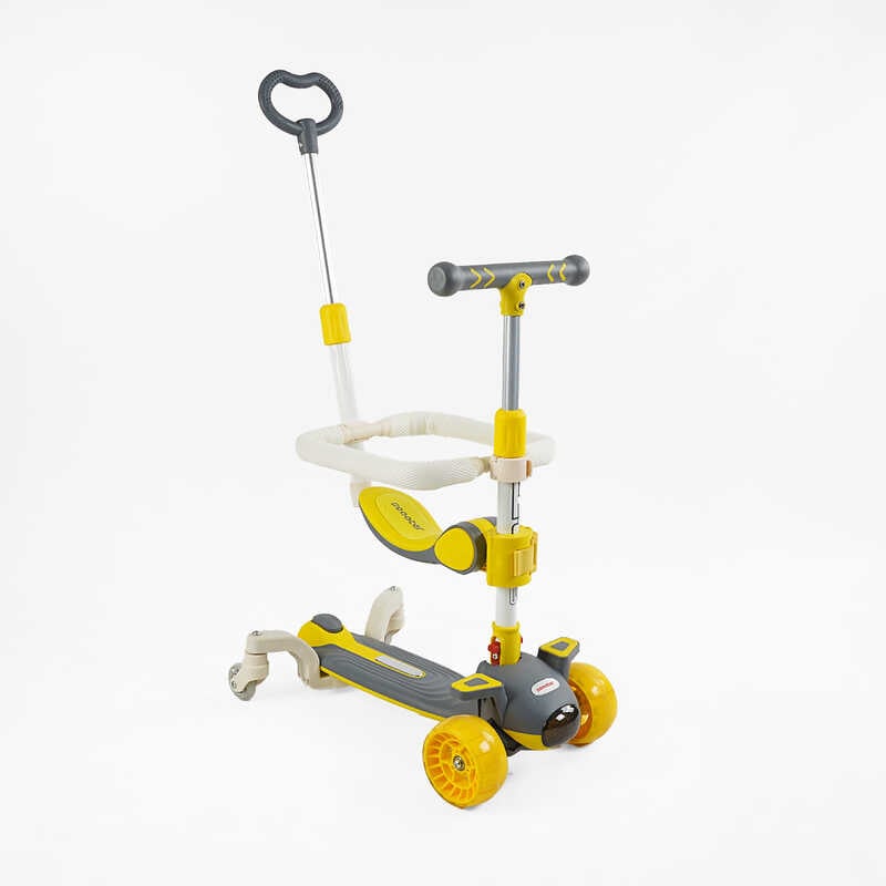 Самокат 5в1 “Skyper“ J-69300 (6) колеса PU 125х40мм зі світлом, музика та підсвічування платформи, з ДОП. КОЛЕСАМИ, захисний бампер, в коробці Самокат 5в1 “Skyper“ J-69300 (6) колеса PU 125х40мм зі світлом, музика та підсвічування платформи, з ДОП. КОЛЕСАМИ, захисний бампер, в коробці