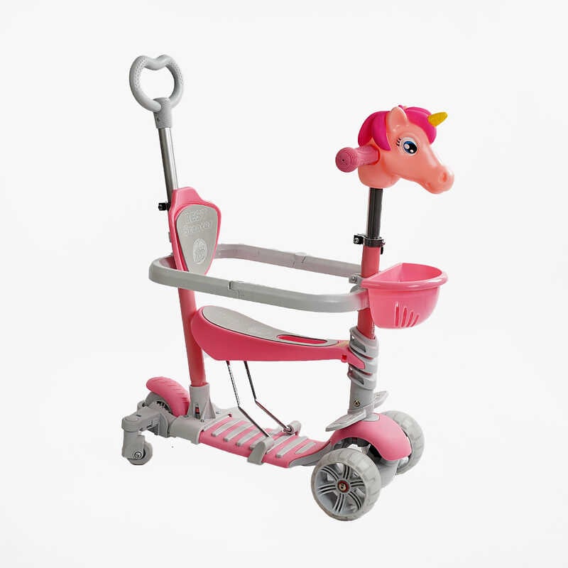 Самокат 5в1 P-63700 (1) Best Scooter, з ДОП. КОЛЕСАМИ, захисний бампер, PU колеса зі світлом, в коробці Самокат 5в1 P-63700 (1) Best Scooter, з ДОП. КОЛЕСАМИ, захисний бампер, PU колеса зі світлом, в коробці